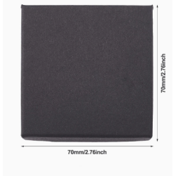 Caixa de Oferta Cartão com Esponja 70x70x25 mm